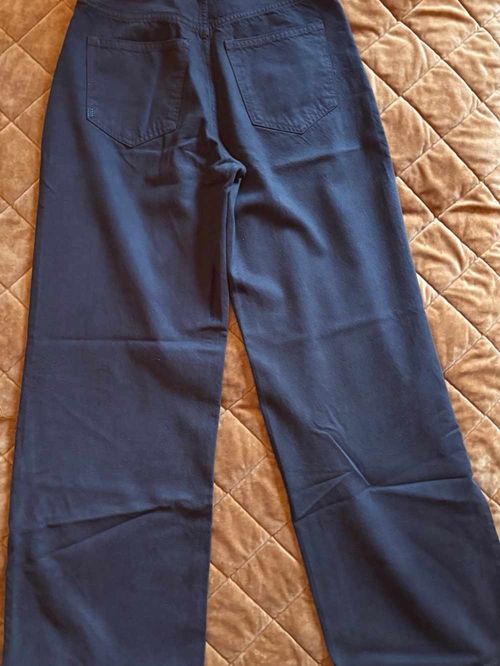 Abercrombie & Fitch Brown Wide-Leg Jeans - Picture 3 of 6